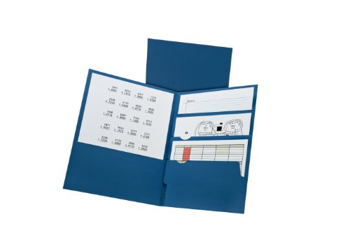 Oxford Divide It Up, 4 Pocket Folder, Navy, Letter Size, 25 Per Box (57401Ee) #TOP16