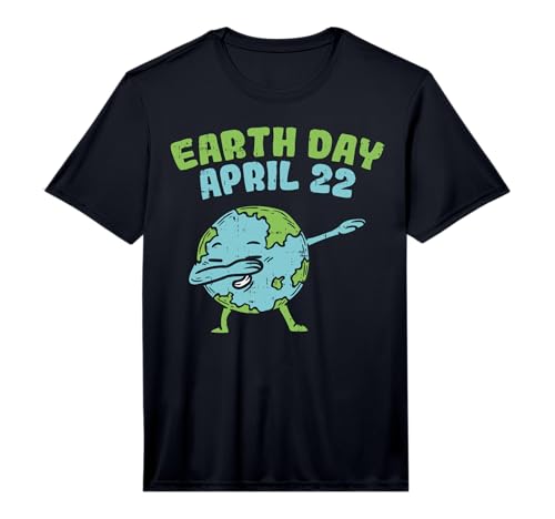 Mens Dabbing Earth Day Shirt April 22 Dab Dance Gift Boy Girl Performance T-Shirt