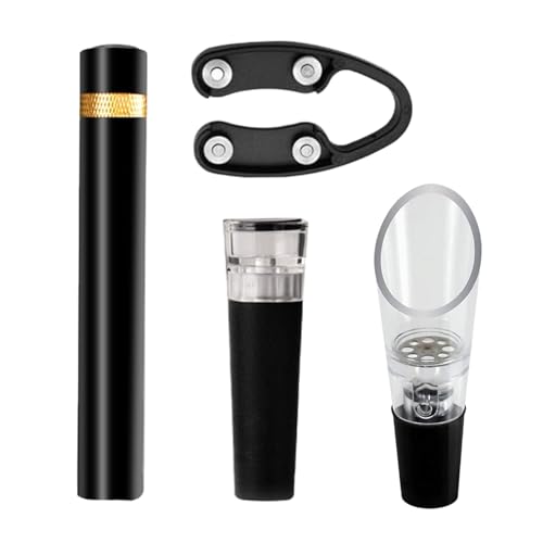 Sacacorchos de vino a presión de aire, 4 unidades, sacacorchos para quitar la tapa, profesional, para casa, adultos, cerveza, Navidad, fiestas, Halloween, cocina