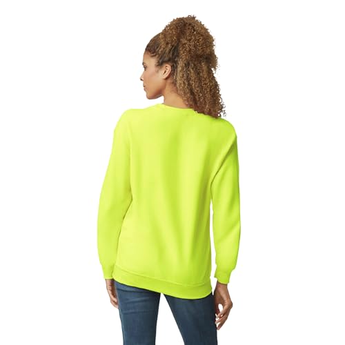 Image of Gildan Men's Cotton Spandex Polyester Blend Crew Neck Sweatshirt