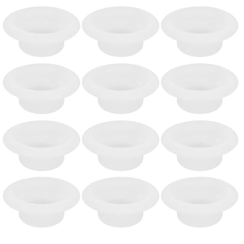 WATIIFUFU 12pcs Silicone Sealing Gaskets for Swing Cap Bottles Leak-Proof Replacement Seal for Home Brewing and Fermentation