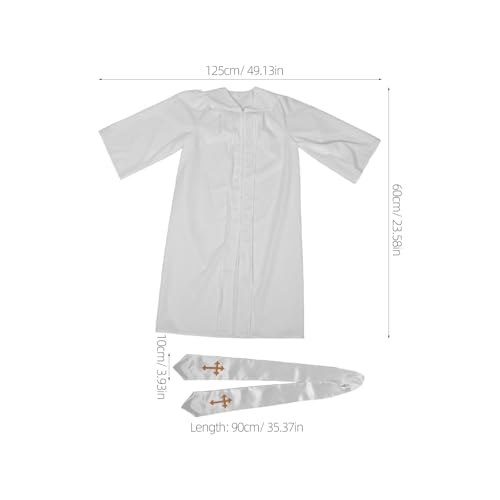 Robe de clergé pour cérémonie religieuse et célébration - 2