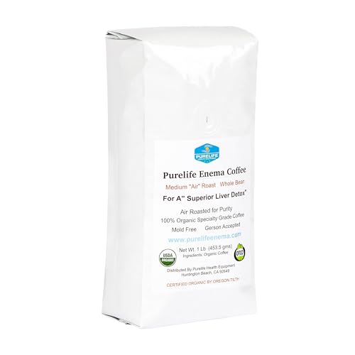 Purelife Enema Café en Grano 1 Lb Tostado Medio miniatura 1