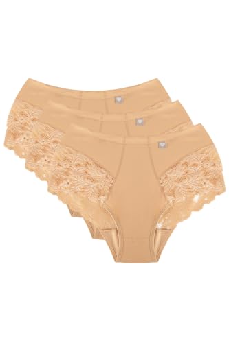 Slip Wolbar WB406 femme, sous-vêtement en dentelle fine et finitions de luxe