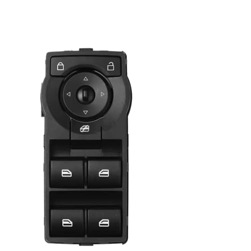 Bouton de commande de vitre haut de gamme finition Black-Red