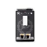 Melitta Solo Arminia Edition E 950-101 Kaffeevollautomat (Exzellenter Kaffee-Genuss dank Vorbrühfunktion und herausnehmbarer Brühgruppe) schwarz, Black (Pure Black)