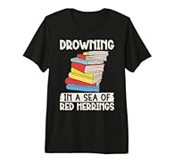Perfect Apparal for Thriller Fans. Wear this and embrace your inner Detective and the suspense, the mystery, and the endless twists and turns with this Thriller Book Reader Clothes. Makes a great present for Thriller Book Lovers to birthday or christ...
