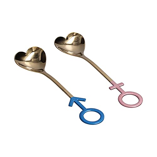 Cuchara para parejas multiusos con acabado pulido brillante 5