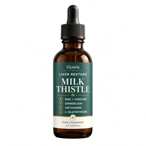 TINDEDLY Elystria Liver Restore Drops 2 fl oz