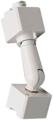 Nora Track Light NT-334W - White - Slope Adapter - Single or Dual Circuit - Compatible with Halo Track