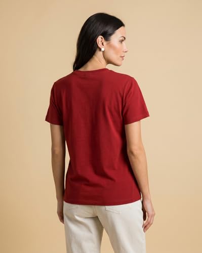 Image of Nobero 100% Cotton T-Shirts for Women Stylish | Regular Fit | Graphic Printed T Shirts for Women 180 GSM Combed Cotton | Crew Neck Half Sleeve
