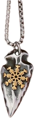 Collier Homme Résistant pour Remplacer vos Bijoux Fragiles avec Pendentif Boussole