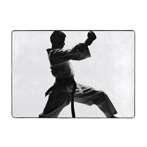 Tapis Taekwondo grand format 203x147 cm avec impression durable