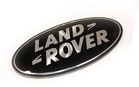 LAND ROVER FREELANDER GRILLE BADGE BLACK ON SILVER - GENUINE DAG500160