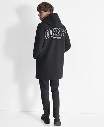 DKNY Men's Water Resistant Hooded Fashion Cold Weather Jacket4