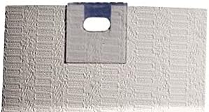 Clear Professional Quality Vertical Blind Repair Tabs. Strong Clear Vane Savers Repair Broken Holes in PVC Plastic Vertical Blinds, Textures, C and S Curve Vanes.(7 Pack)