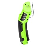 Irfora Forbici Elettriche Ergonomiche a Batteria per Taglierino Elettrico per Progetti Domestici in Cartone e Tessuto, Verde