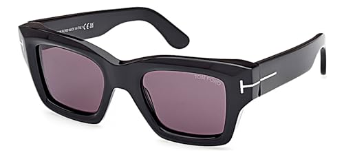 Tom Ford ILIAS FT1154 Black/Smoke Violet 50/22/145 men Sunglasses