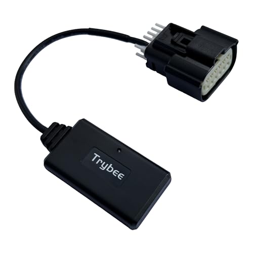 Trybee Waterproof Wireless CarPlay Bypass Harness Adapter,...