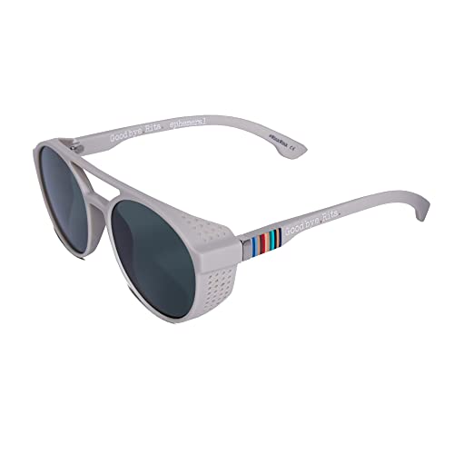 Ya en mundofriki.es: Goodbye, Rita. - Gafas de Sol para Hombre y Mujer - Colección Harlem - Modelo Beige - Gafas Con Visera Lateral - Fabricadas en Policarbonato - Lentes de Policarbonato - Color Beige - 145x55 mm