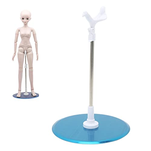 Stand Support for Dolls Mini Display Holder, Doll Support Stand Portable Doll Bear Toy Organizer Display Bracket Doll Holder Frame Rack, 1/3 Adjustable Doll Stand for Kids