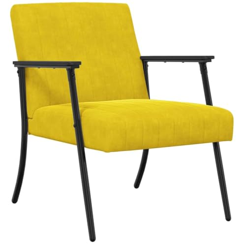 VidaXL sillón Amarillo 59 x 75 x 78 cm
