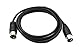 System-S S-Video Kabel 150 cm Din 5 Pin Stecker zu Stecker Schwarz