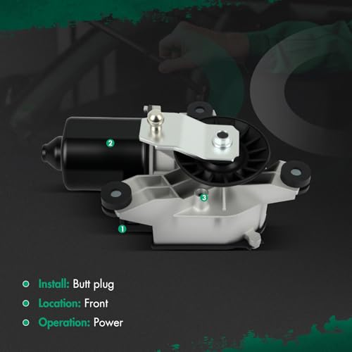 Image of SCITOO Windshield Wiper Motor Replacement for Chevrolet for Blazer | Direct fit for 1998-2004 For Chevrolet For Blazer|Replaces OE 12368703|5 Pins|Fit for Front Wiper Motor With Control Module
