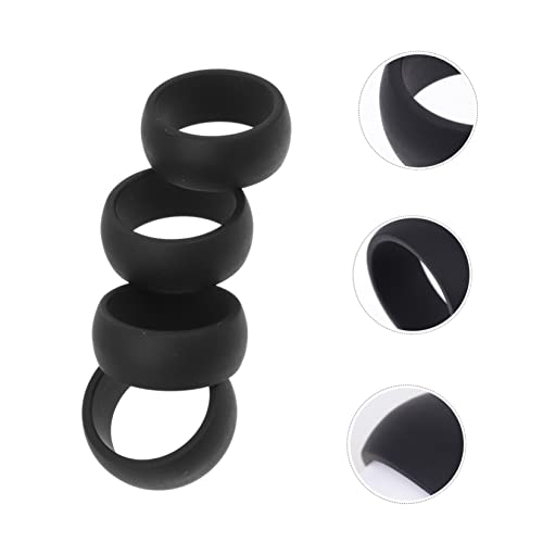 Anillos de silicona deportivos para gimnasio 4 pcs miniatura 5