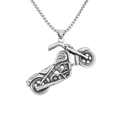 Pendentif long chaînier motard à porter lors de vos virées en moto et soirées rock urbaines