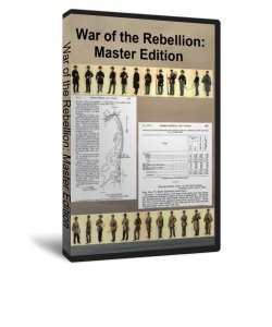Master Edition: The War of the Rebellion a Compilation of the Official Records of the Union and Confederate Armies (Official Records of the Civil War) Two DVD Set
