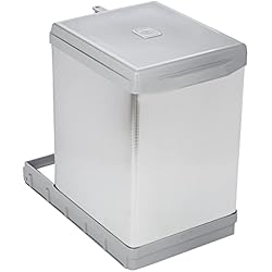 Cubo Bajo Fregadero ELLETIPI PAL609/1AL - Cubo de Basura extraíble automático para Base