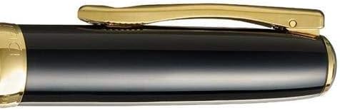 Close-up of Diplomat Excellence A2 Ballpoint Pen's spring-loaded clip