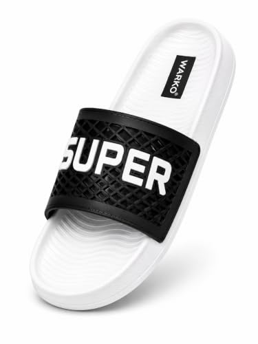 Image of WARKO Slippers For Men | Stylish Chappal For Boys | Soft Cushioned EVA Slides Slipper | Casual FlipFlop Daily Wear Footwear | Indoor Outdoor Use