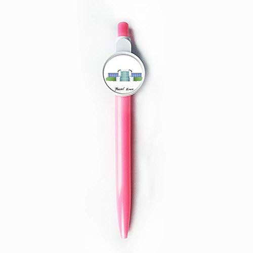 Stylo bille rétractable bleu Corée Gwacheon Science Museum pour écriture fine