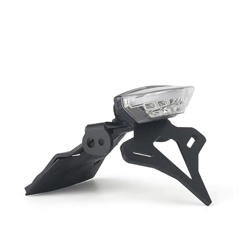 Support plaque immatriculation Suzuki GSX8S queue courte en alu épuré - 2