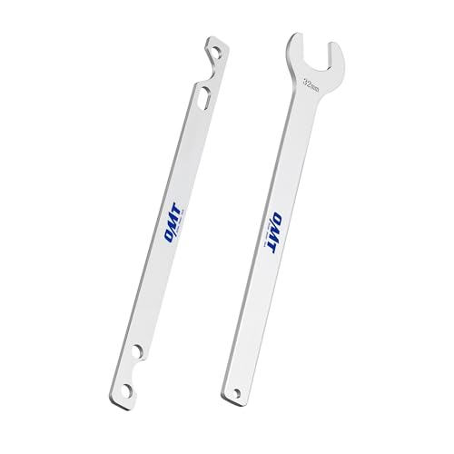Orion Motor Tech Fan Clutch Wrench Set with 32mm Nut and Water Pump Pulley Holder for BMW E34 E36 E39 E46 E90, 2pc, Silver Orion Motor Tech Fan Clutch Wrench Set with 32mm Nut and Water Pump Pulley Holder for BMW E34 E36 E39 E46 E90, 2pc, Silver