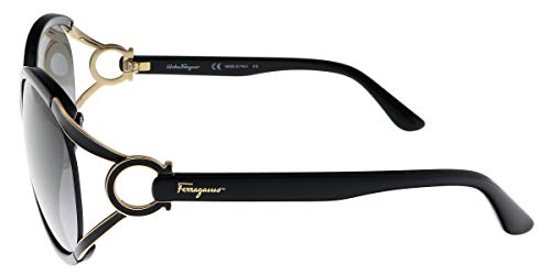 Salvatore Ferragamo Sunglasses SF600S 001 Black 61 14 130, 61mm3