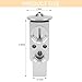 HZEL Car A/C Expansion Valve, 2PCS Aluminum Steam Engine Air Conditioner Cooling Valve Replacement, Automotive Air Conditioning Repair Accessories, Compatible with Matrix Venza Mirai