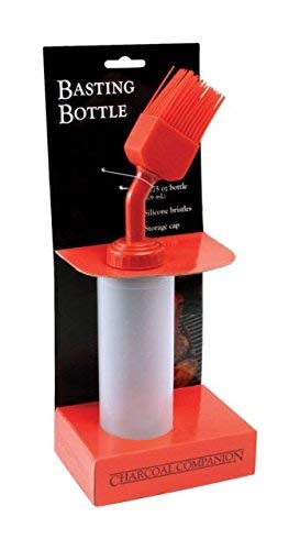 Charcoal Companion 13.75-Ounce Silicone Head Sauce Basting Bottle #TOP3