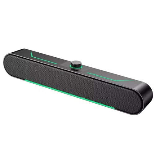 Subwoofer para pc con cable y sonido nítido para ordenador escritorio