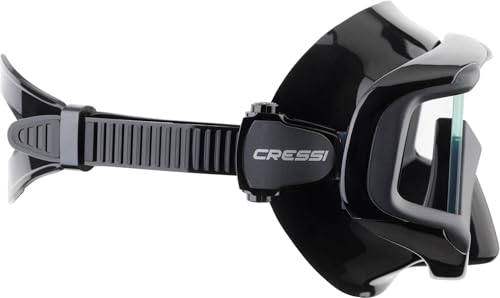 Cressi Liberty Triside 3-Lens Masks, Black/Graphite by CRESSI - Image 6