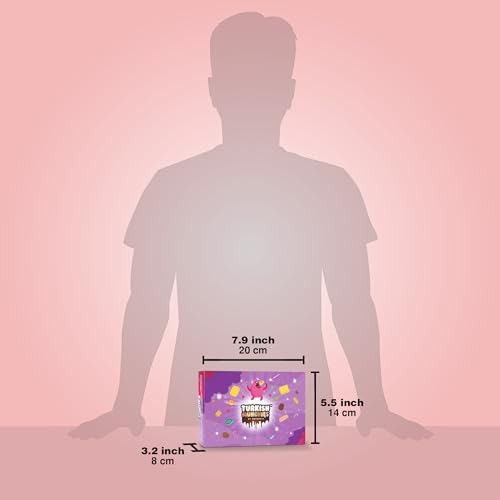 International Food Hamper | Premium Exotic Foreign Foods | Unique Hampers & Gourmet Gift for Men and Women | American Alike Retro Turkish Foods | Full-Size + Bonus Snacks (Midi Purple)