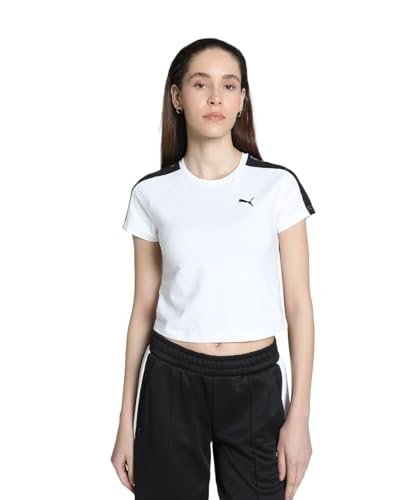 T-Shirt Court T7 Puma Femme finitions premium en coton doux