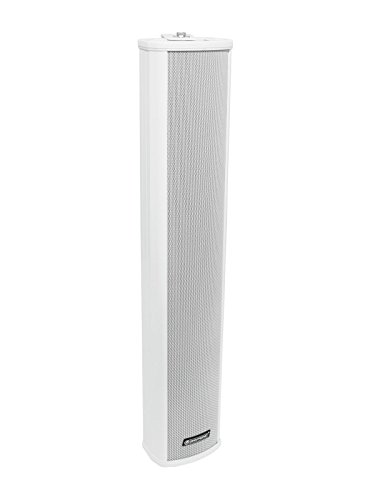 Omnitronic PCW-30 colonne haut-parleur mural étanche IP44 pour sonorisation fixe
