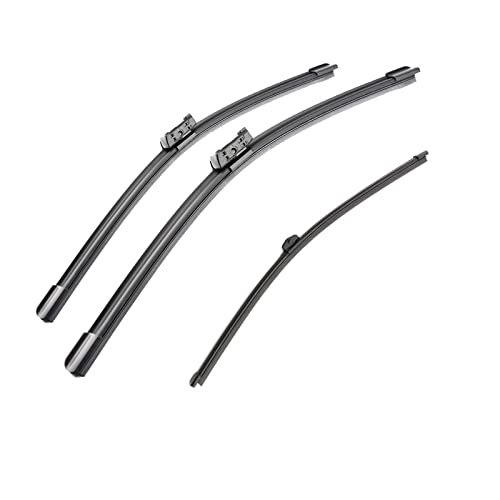 Balais d'essuie-glace avant anti-traces pour Q3 Sportback 24+20+14 pouces essuyage silencieux