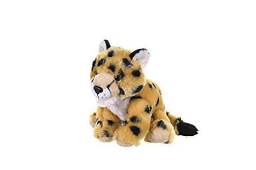 WILD REPUBLIC Cuddlekins Mini, Cheetah Baby, Stuffed Animal, Plush Toy, Gifts for Kids, 8 Inches