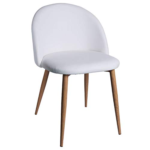 regalosMiguel - Sillas Comedor - Silla Vint Polipiel Blanca