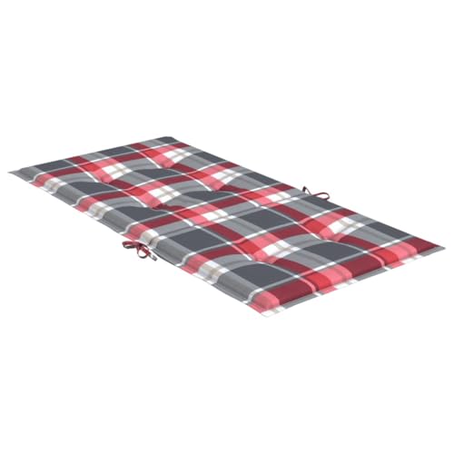 Coussin de chaise de jardin dossier bas rembourré lavable pour fauteuil de terrasse - 5