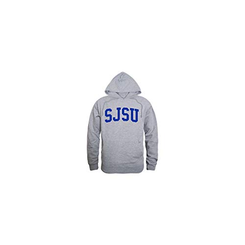 SJSU San Jose State University Spartans Game Day Hoodie Sweatshirt Heather Grey XL